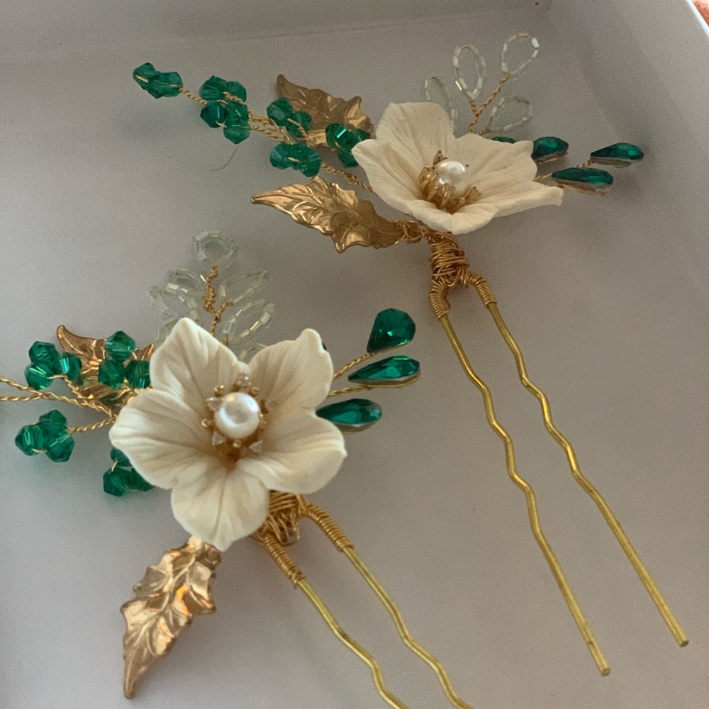 Kathleen Carey Bridal Hair Pins